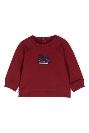 red cotton sweatshirt ETRO KIDS | GV4510Z2434428